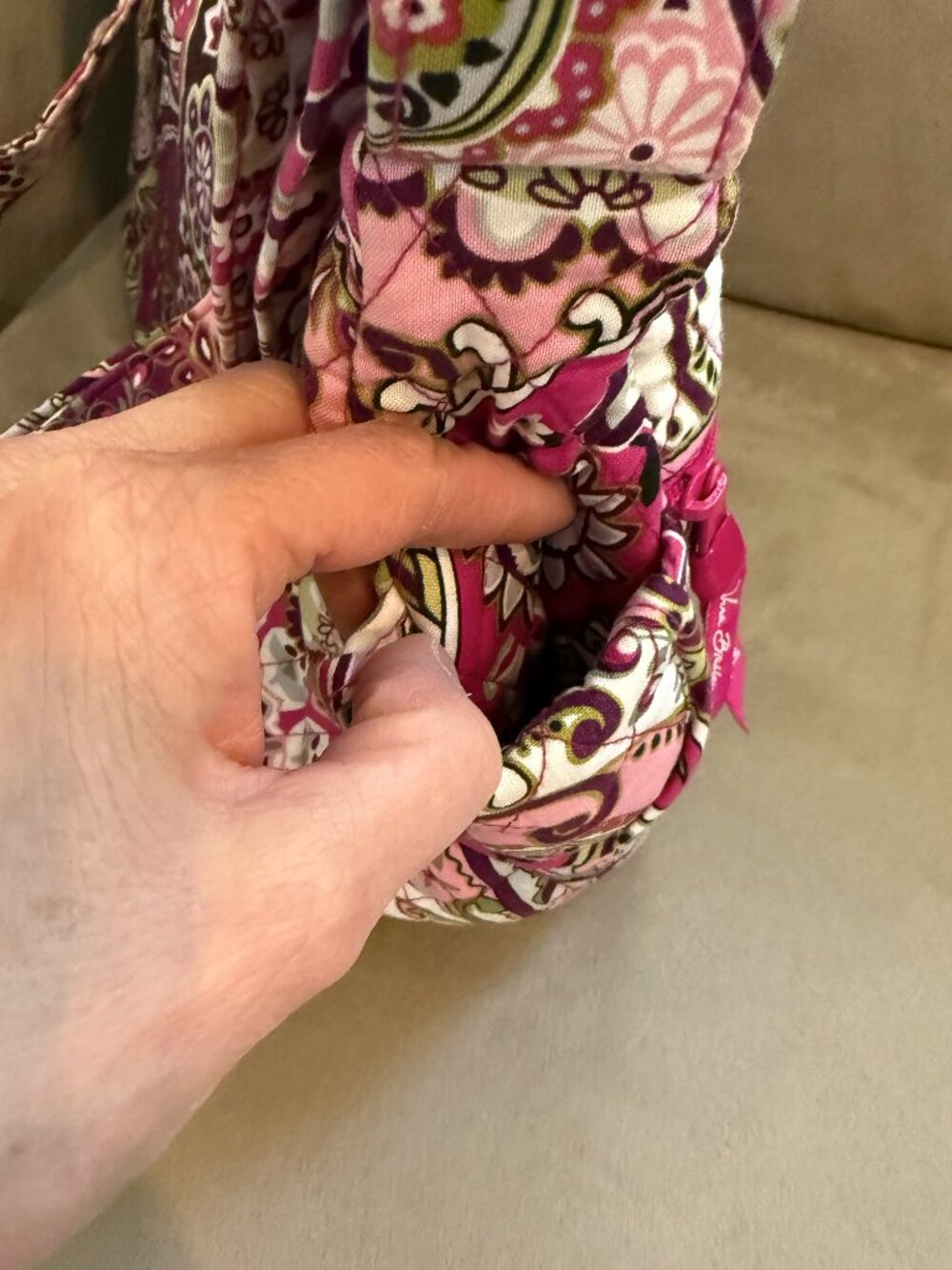 Vera Bradley Pink Purse - Picture 7 of 8